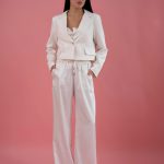 Піджак короткий білий