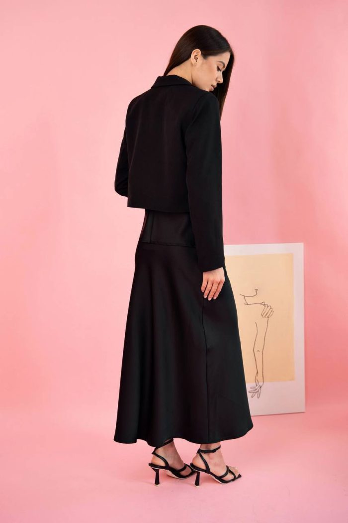 Піджак короткий чорний - Зображення 6