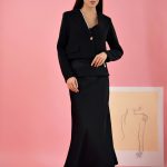 Спідниця шовк чорний