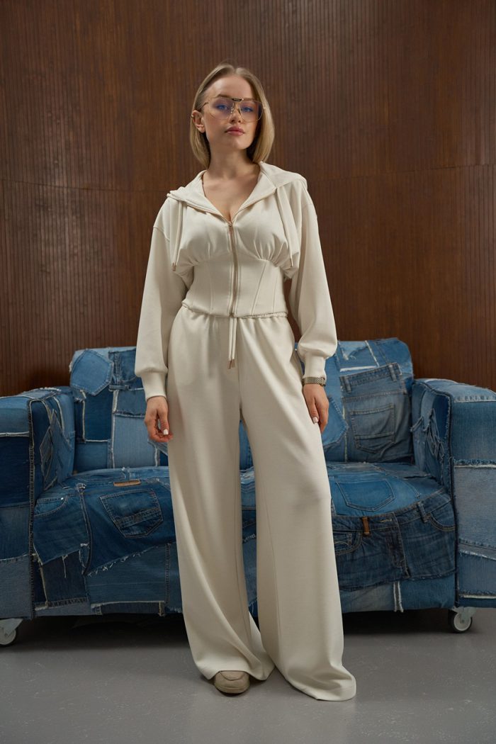 Костюм з корсетом молочний - Зображення 9