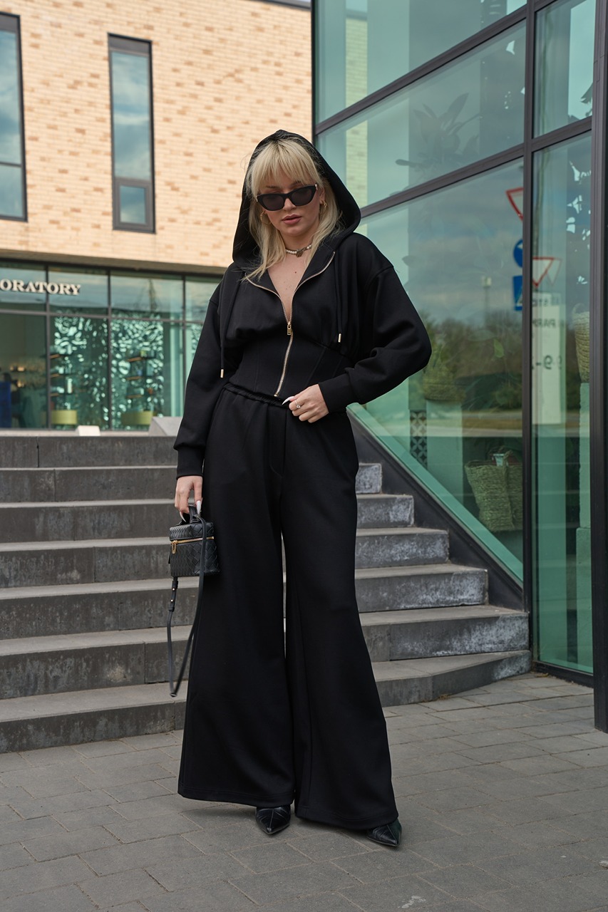 IMG_2614 Костюм з корсетом чорний - Зображення 1