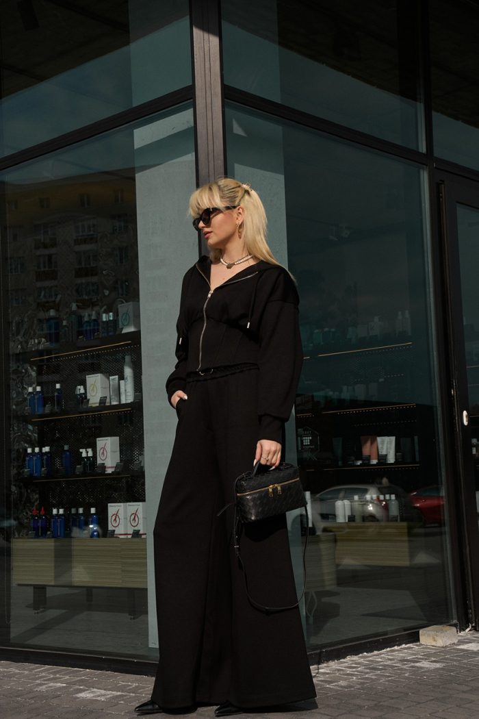 Костюм з корсетом чорний - Зображення 8