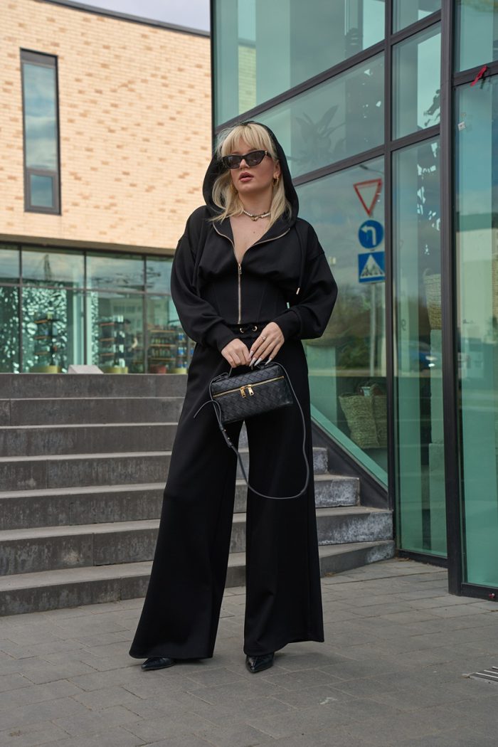 Костюм з корсетом чорний - Зображення 5