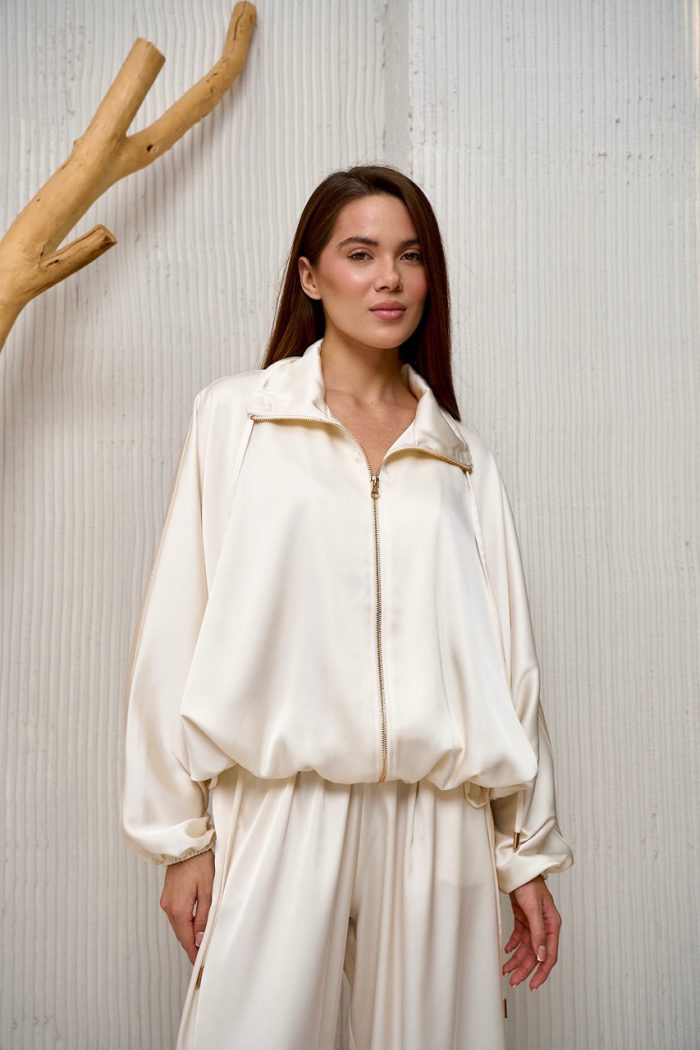 Костюм шовк Аладін молочний - Зображення 2