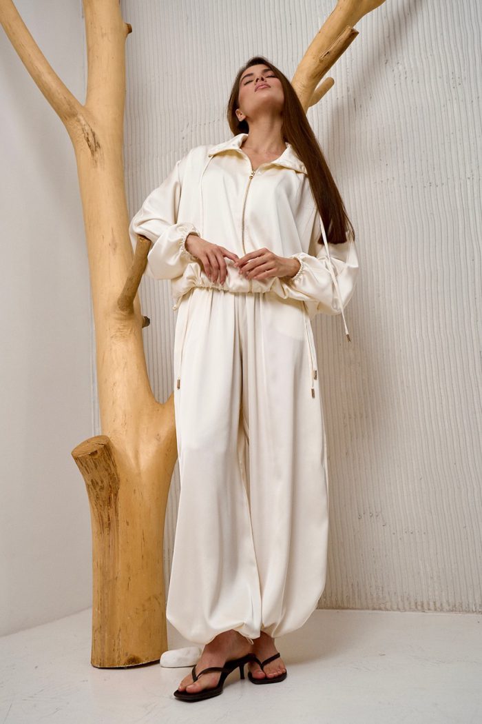 Костюм шовк Аладін молочний - Зображення 12