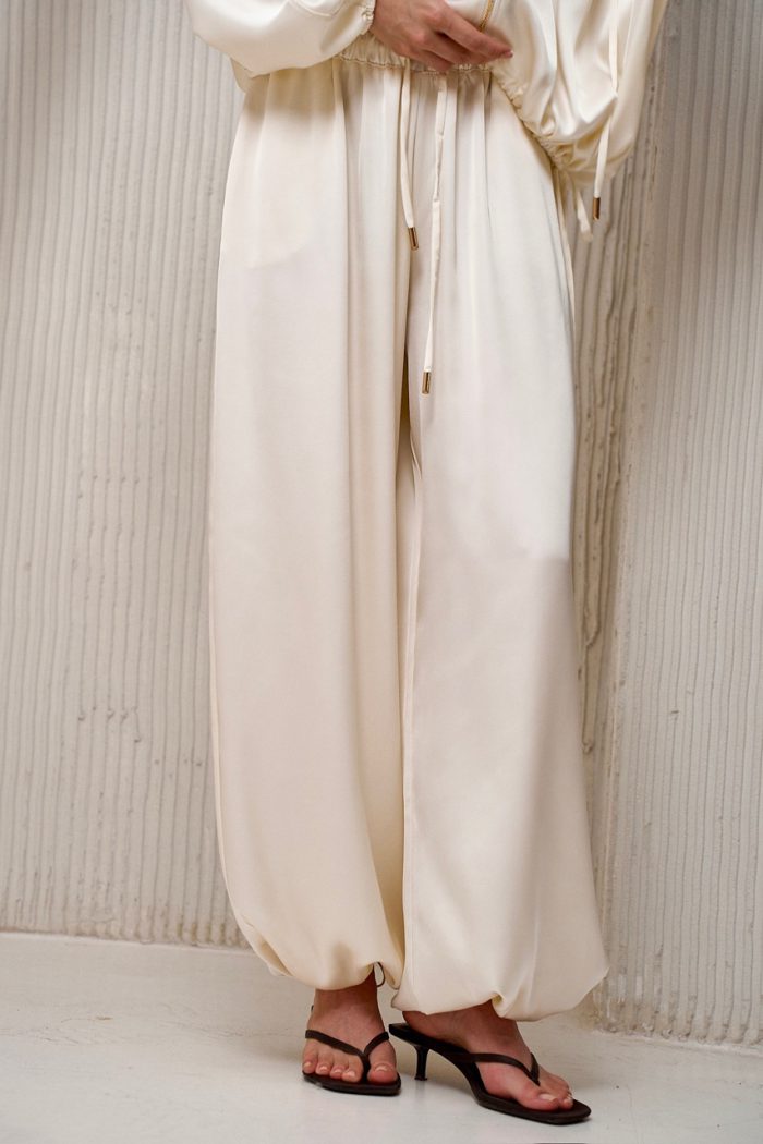 Костюм шовк Аладін молочний - Зображення 8