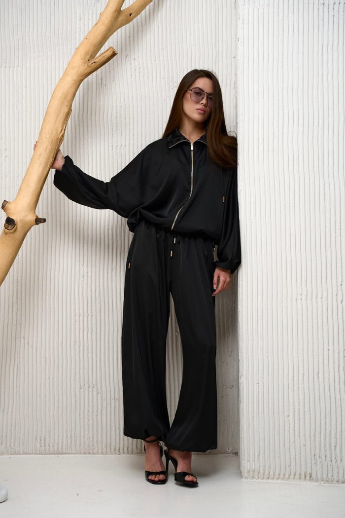 Костюм шовк Аладін чорний - Зображення 7