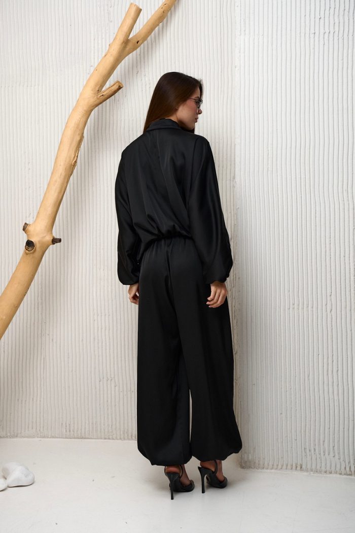 Костюм шовк Аладін чорний - Зображення 10