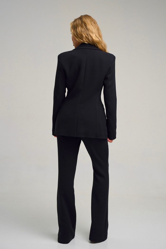 Сілуетний костюм чорний - Зображення 14