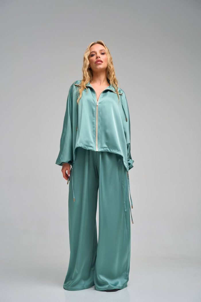 Костюм шовк Аладін нефритовий - Зображення 3