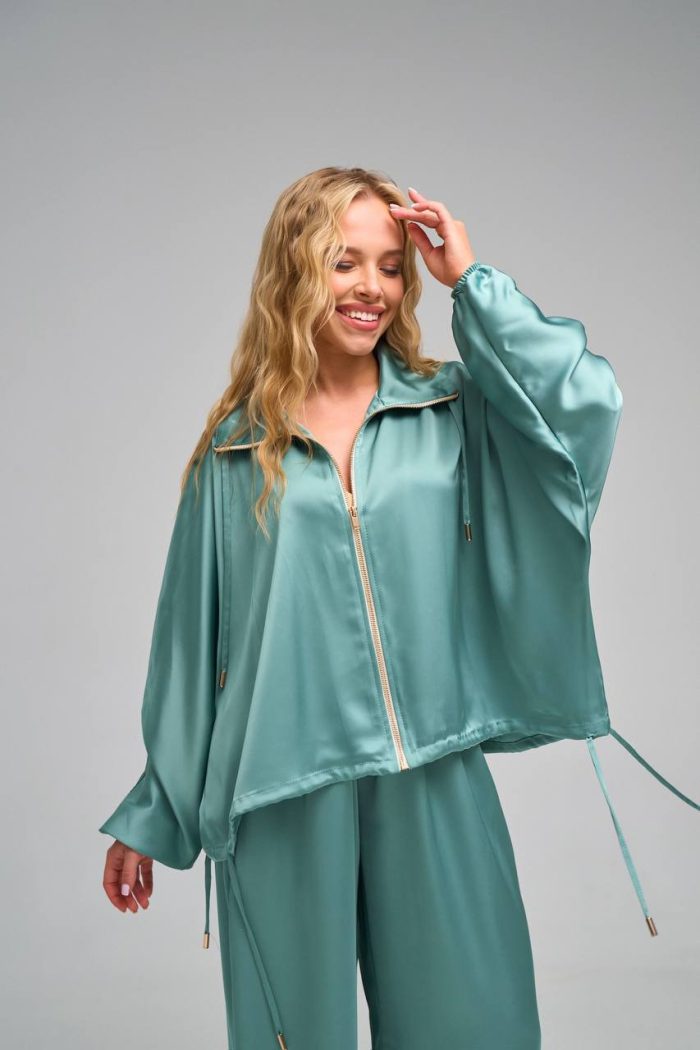 Костюм шовк Аладін нефритовий - Зображення 4