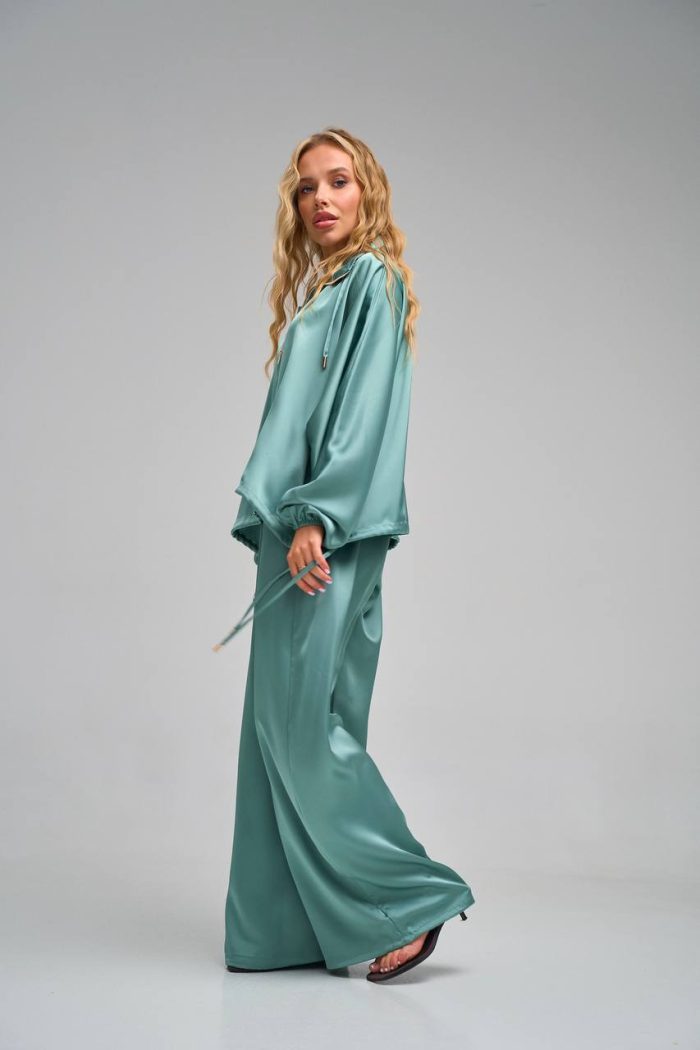 Костюм шовк Аладін нефритовий - Зображення 9
