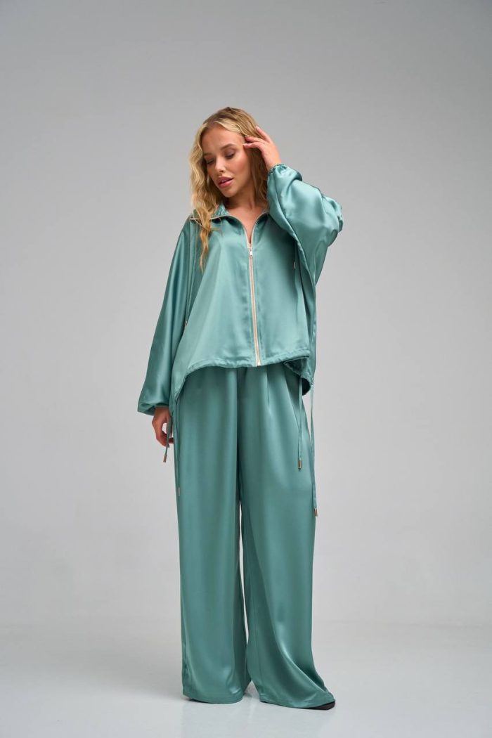 Костюм шовк Аладін нефритовий - Зображення 5