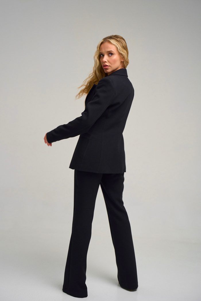 Сілуетний костюм чорний - Зображення 16