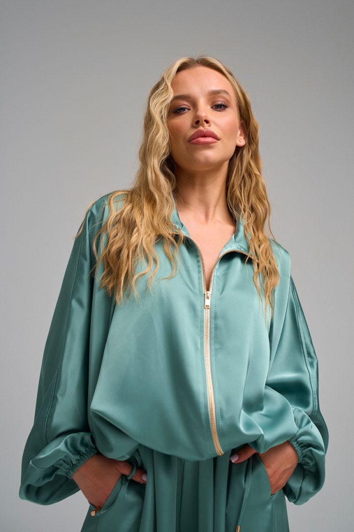 Костюм шовк Аладін нефритовий - Зображення 2