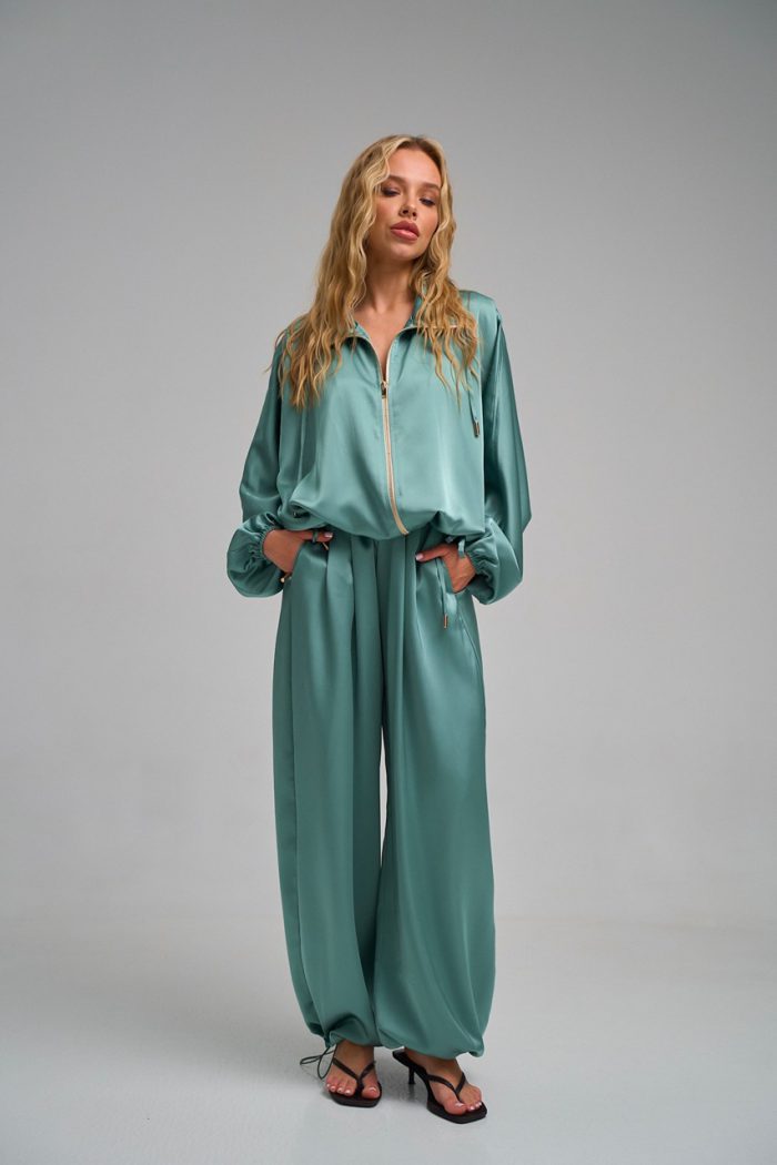 Костюм шовк Аладін нефритовий - Зображення 13